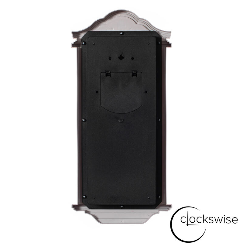 Clockswise Vintage Grandfather-Style Wall Clock