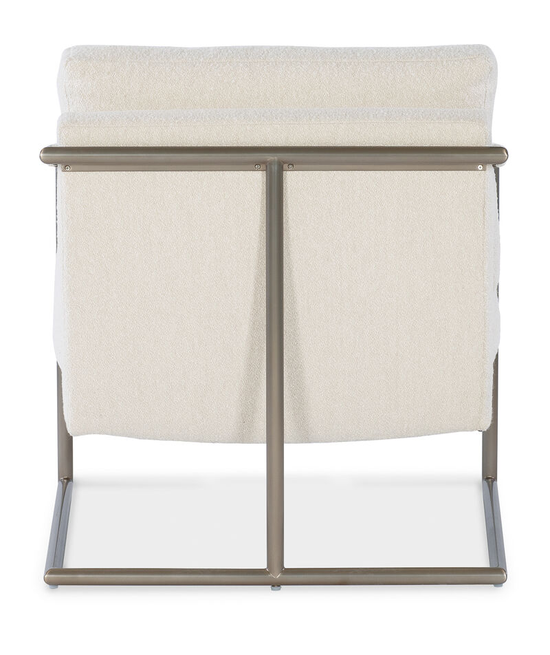 Moody Metal Chair in White
