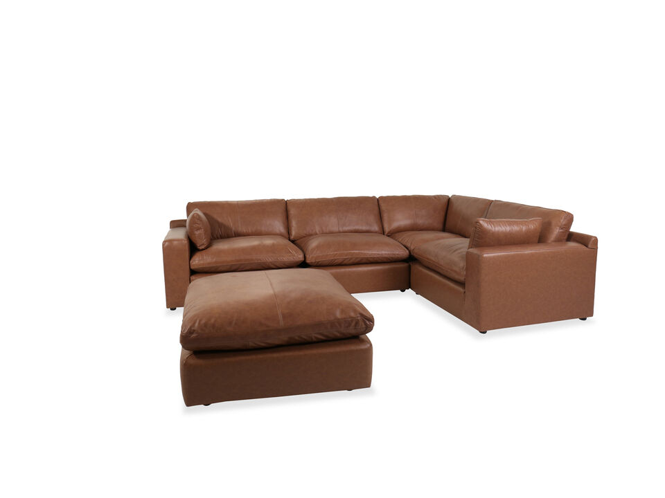 Emilia 4-Piece Sectional and Ottoman Set