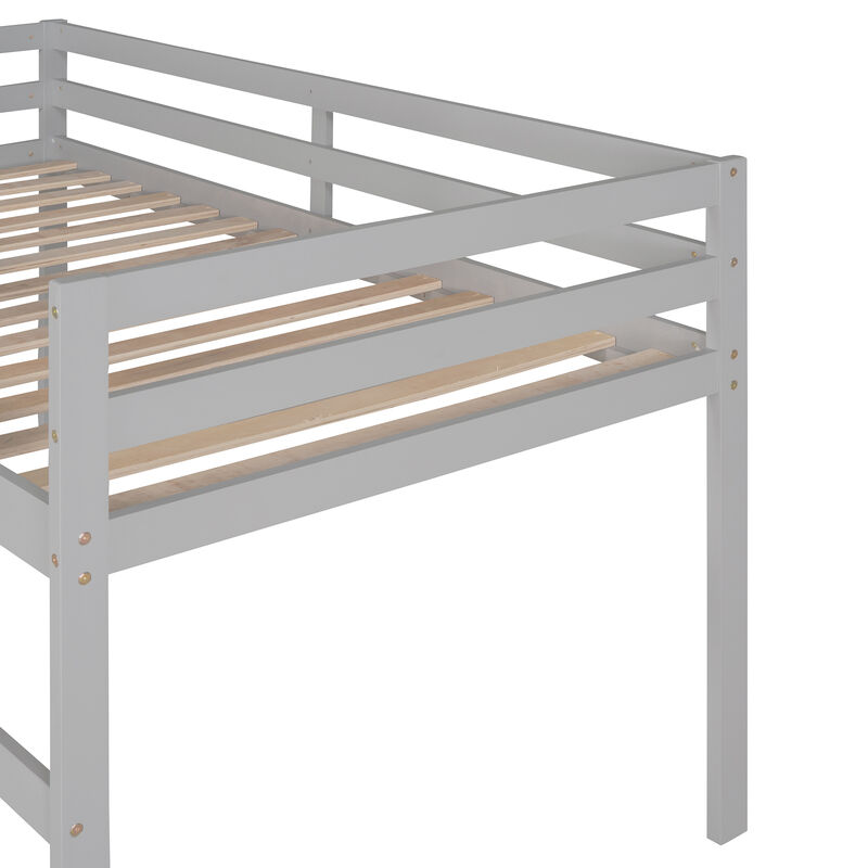 Merax Loft Bed with Slide