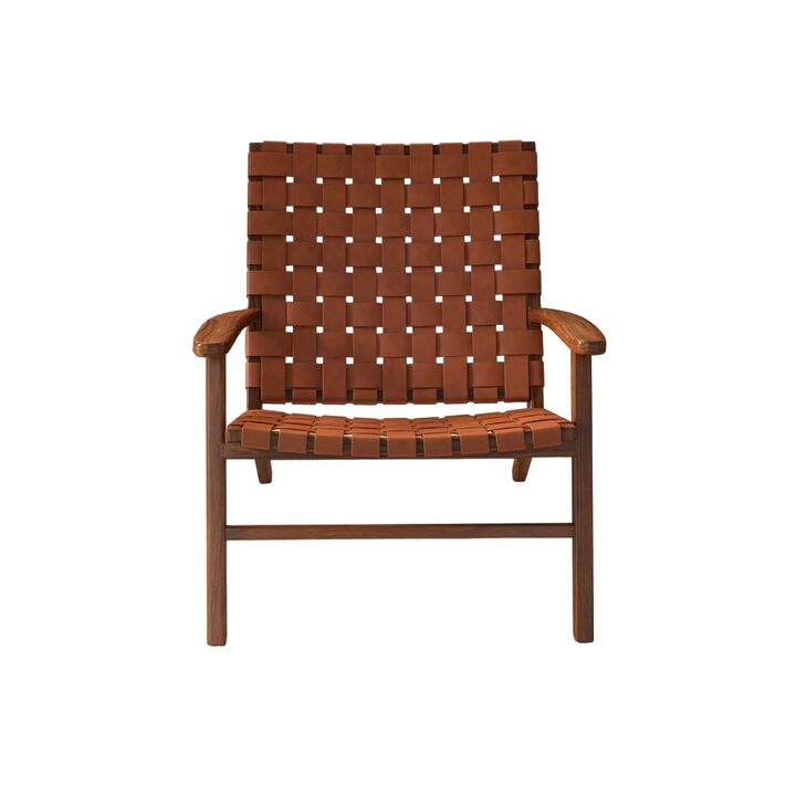 Ashcroft Furniture Co Kangley Leather Arm Chair