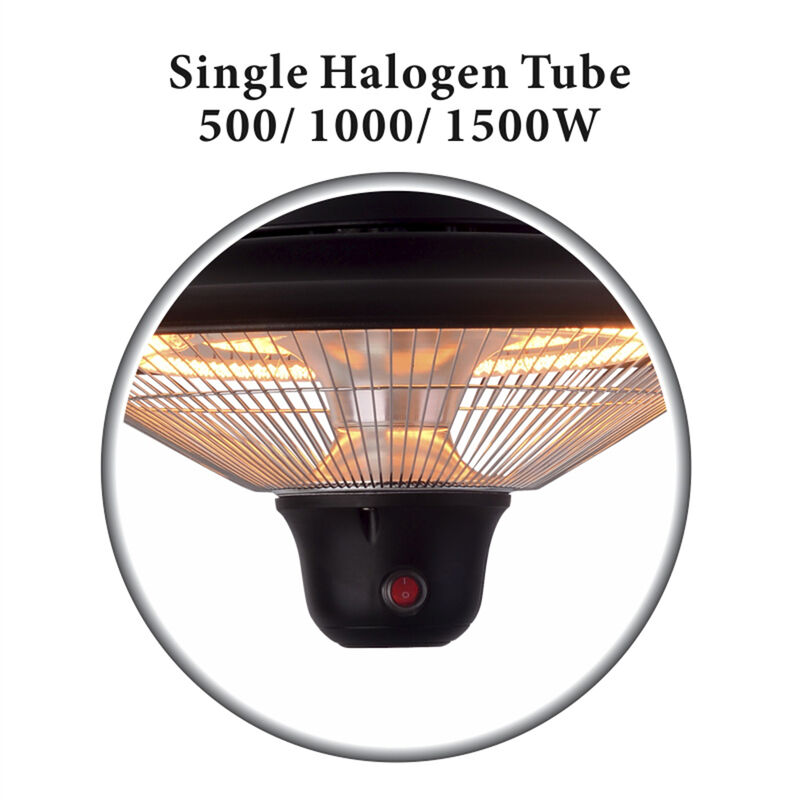Optimus Garage-Outdoor Hanging Infrared Heater with Remote