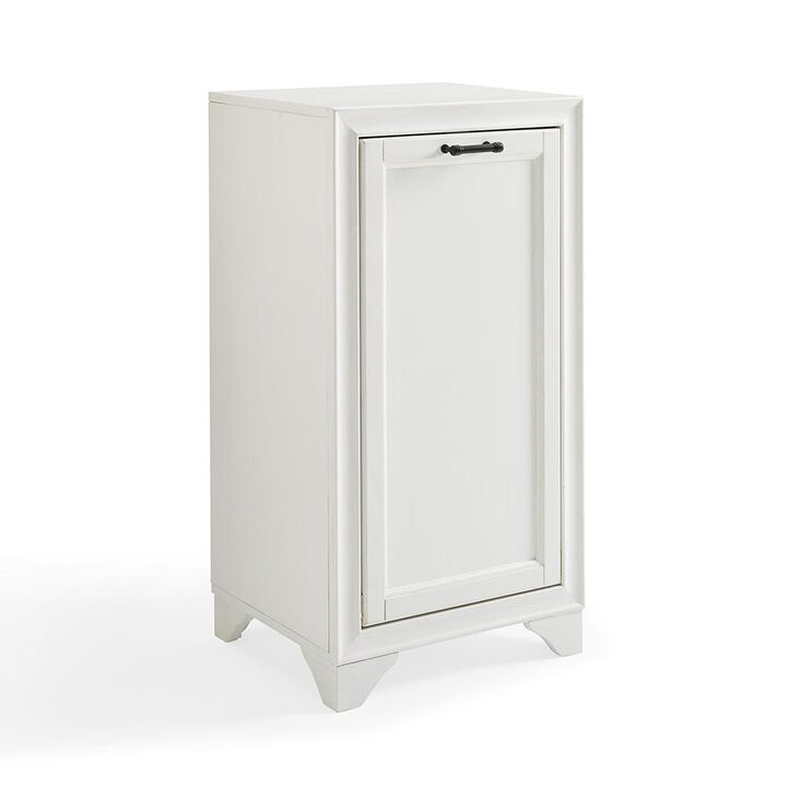 Crosley Furniture Tara Linen Hamper White