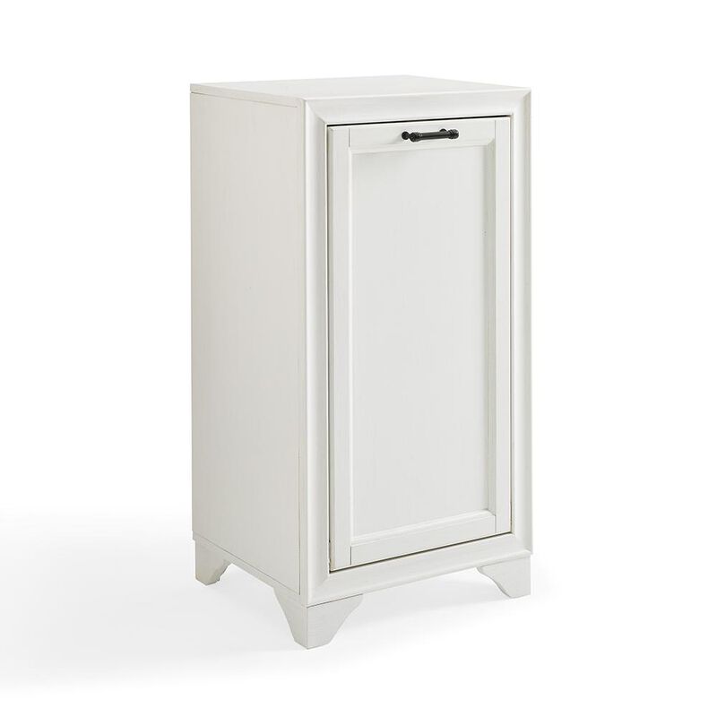 Crosley Furniture Tara Linen Hamper White