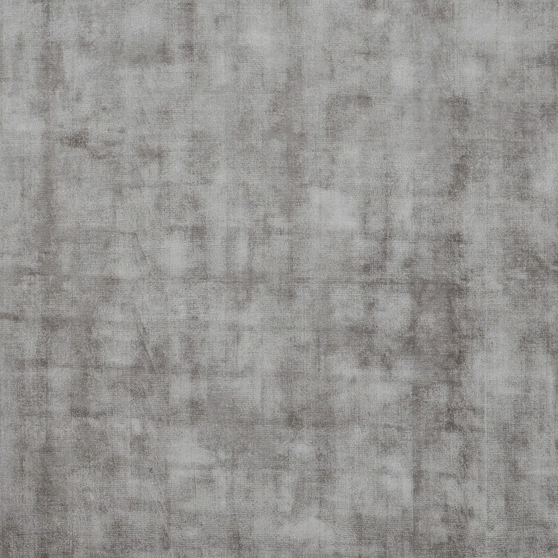 Arlo 5 x 8 Area Rug, Dove Gray Soft Viscose, Handcrafted, Non Reversible  - Benzara