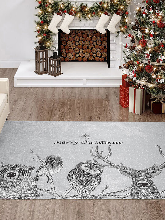 Wonderland WN10 Flannel 3' x 5' Rug