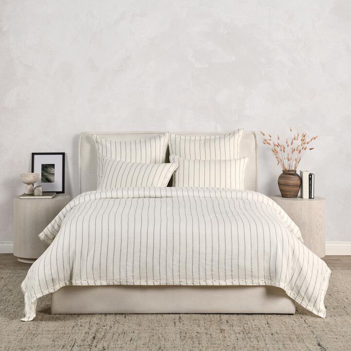 Kosas Home Kingston 100% Linen King Sham , Ivory