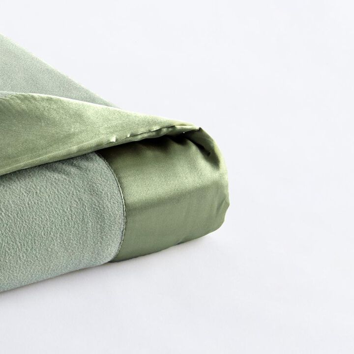 Micro Flannel All Seasons Lightweight Sheet Blanket, Full/Queen