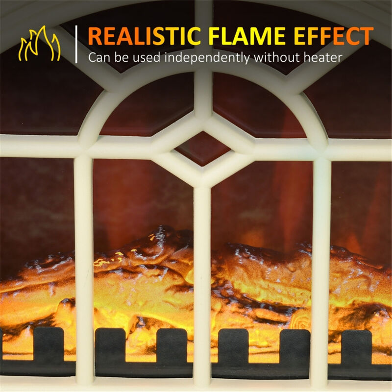 Electric Fireplace Heater Energy-Efficient Heating Solution with Stylish Design for Cozy Ambiance