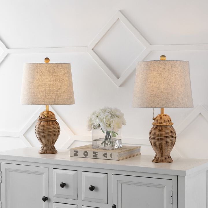 Margie Bohemian Rustic Iron LED Table Lamp