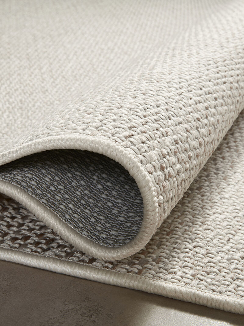 Malibu MAB-01 Ivory / Dove 3''9" x 5''9" Rug by Amber Lewis