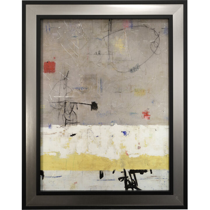 Borderline Framed Print