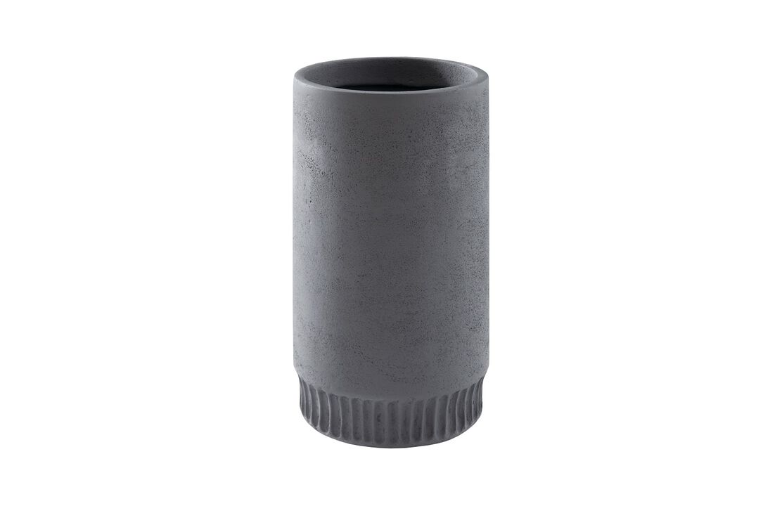 Harvest Small Planter in Dark Gray