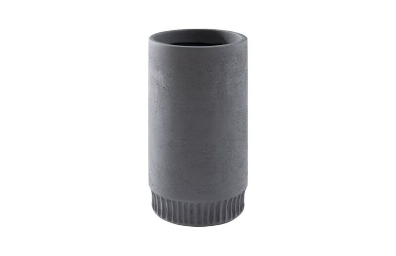 Harvest Small Planter in Dark Gray