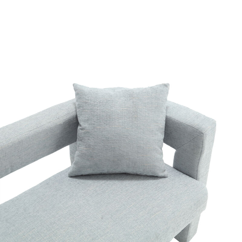 Merax Modern Chenille Loveseat Sofa