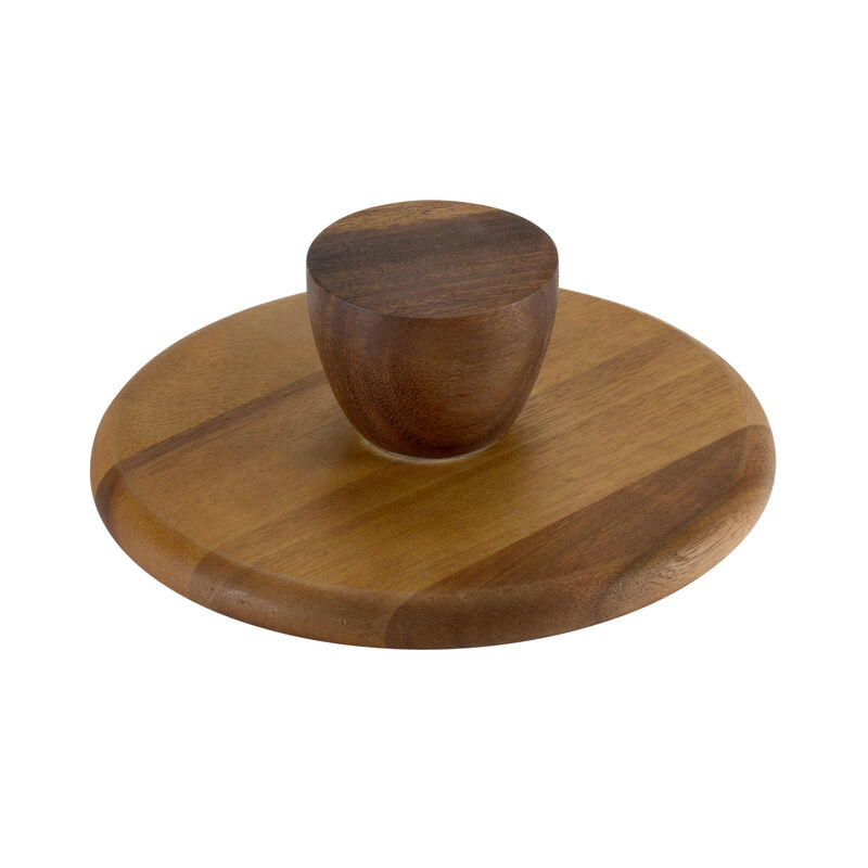 Cake Stand - small - Natural Acacia Base