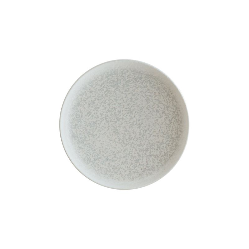 Luna dia.10.75" h:2.25" Round White Porcelain Deep Plate