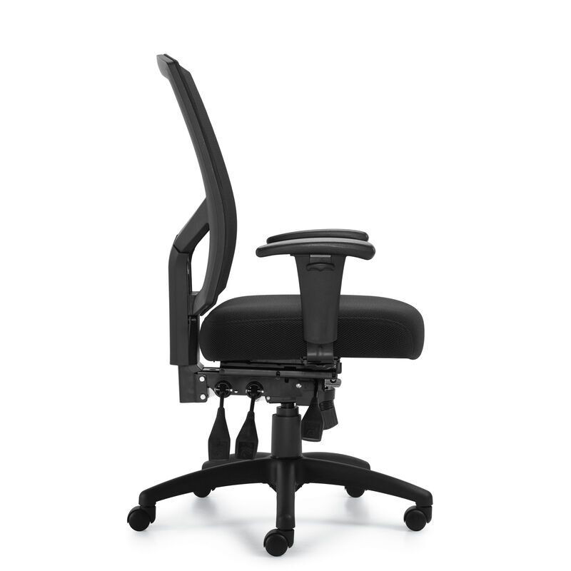 Black Mesh Back Chair