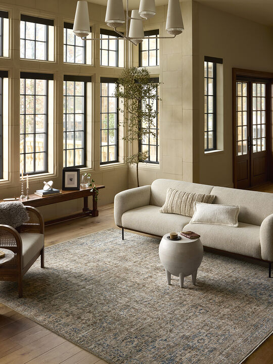 Heritage HER-05 Spa / Earth 18" x 18" Sample Rug by Patent Pending