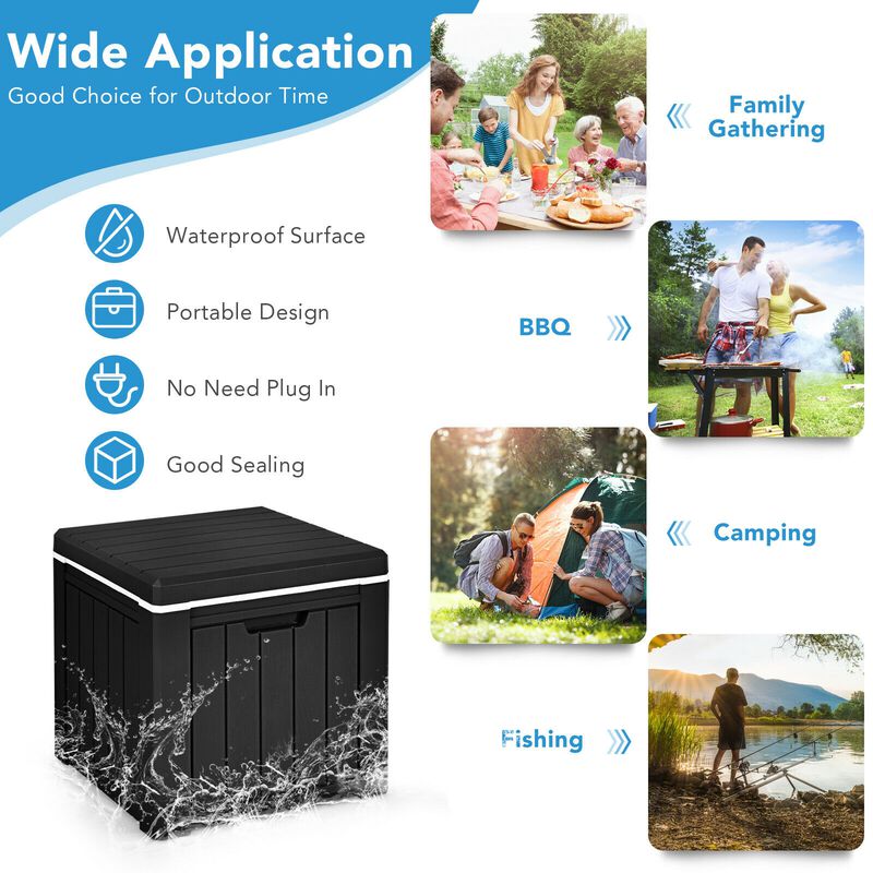 4-in-1 Gallon Storage Cooler for Picnic and Outdoor Activities