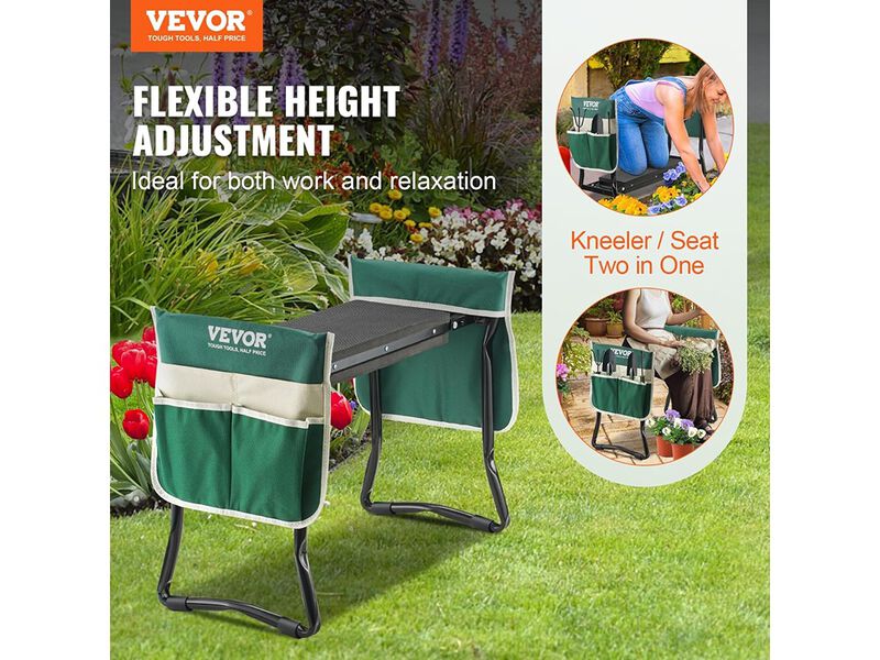 VEVOR Folding Garden Kneeler and Seat Heavy Duty