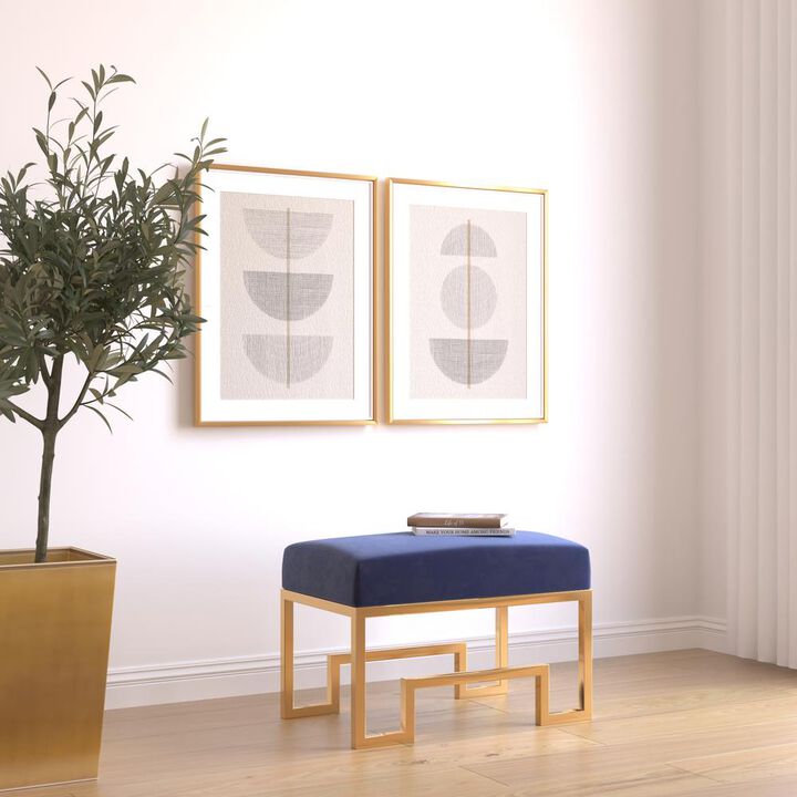 Bronson Stool Gold