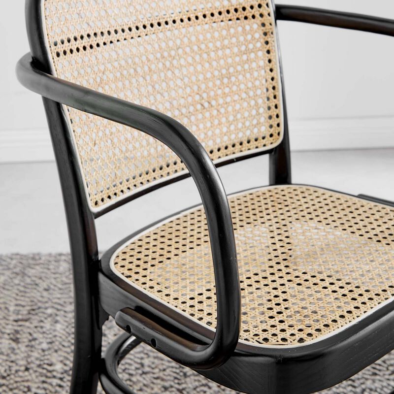 Winona Wood Dining Chair-Benzara