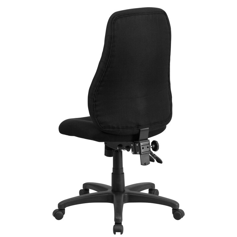 Hughes High Back Fabric Multifunction Swivel Ergonomic Task Office Chair