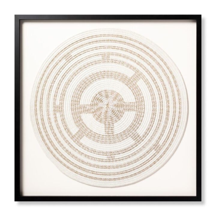Whirl Pool Ivory Wall Art