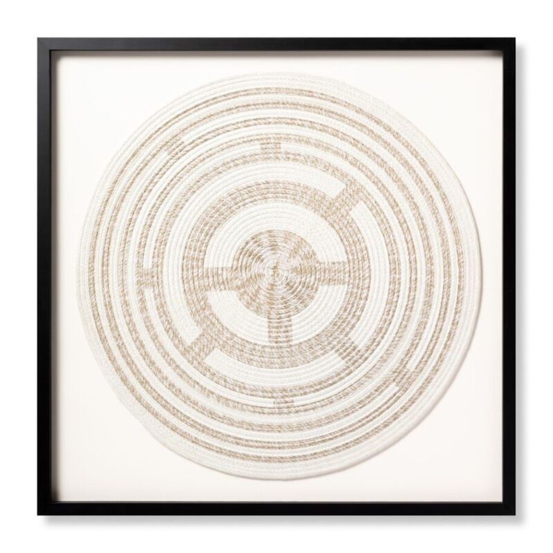 Whirl Pool Ivory Wall Art
