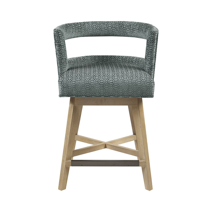 Gracie Mills Sonny Contemporary Swivel Counter Stool