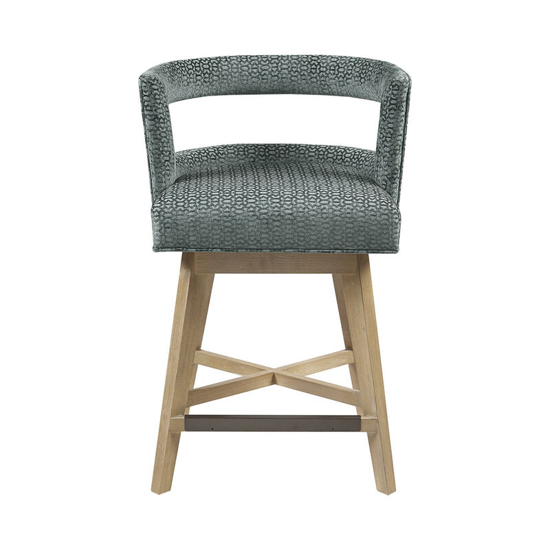 Gracie Mills Sonny Contemporary Swivel Counter Stool