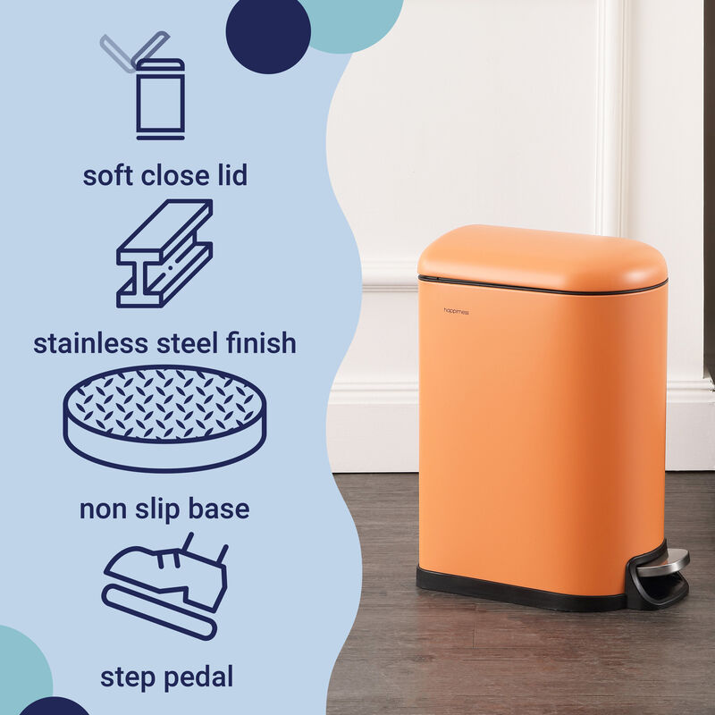 Roland Mini Step-Open Trash Can