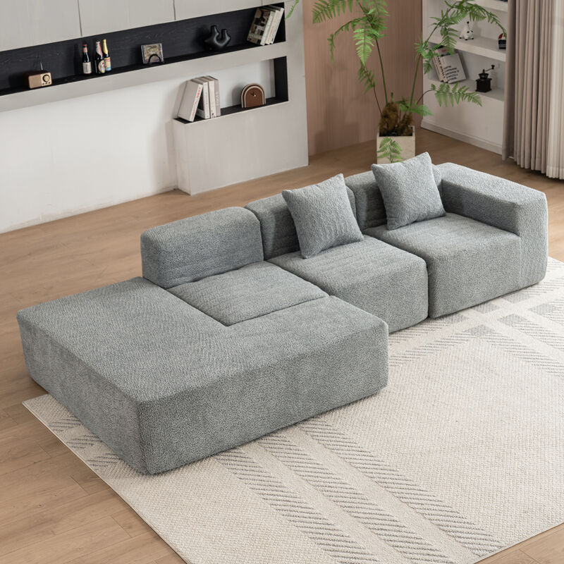 Merax Free-combined  Sectional Sofa Couch