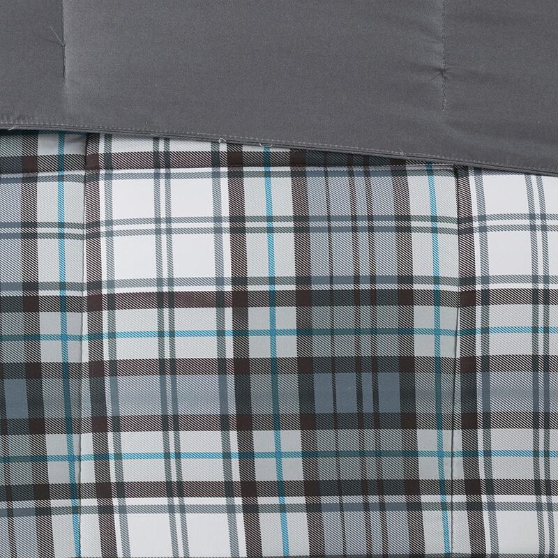 Belen Kox Classic Plaid Microfiber Comforter Mini Set, Belen Kox