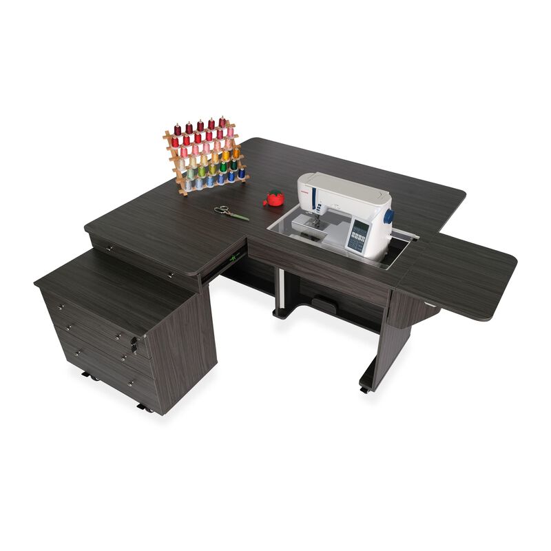 Kangaroo & Joey Sewing Cabinet Gray
