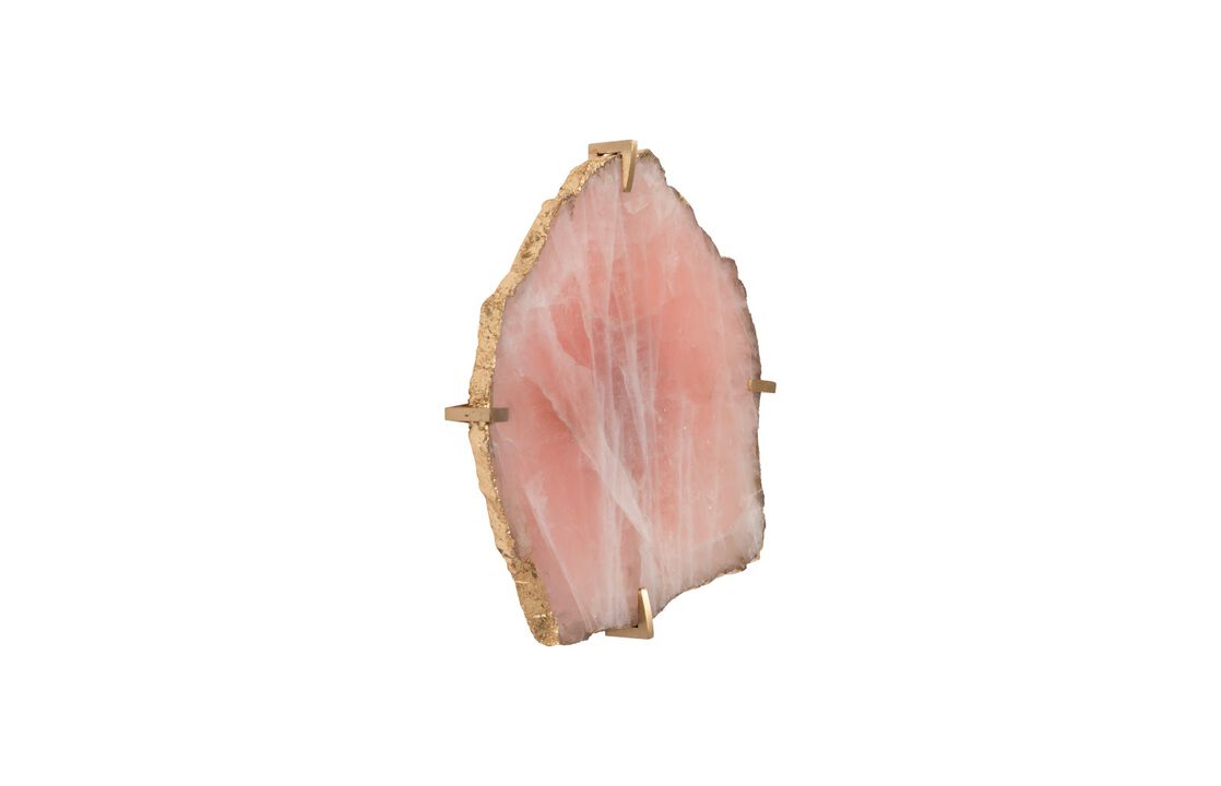 Gem Wall Tile in Brass Setting