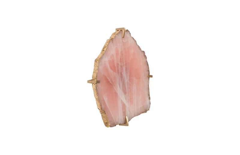 Gem Wall Tile in Brass Setting