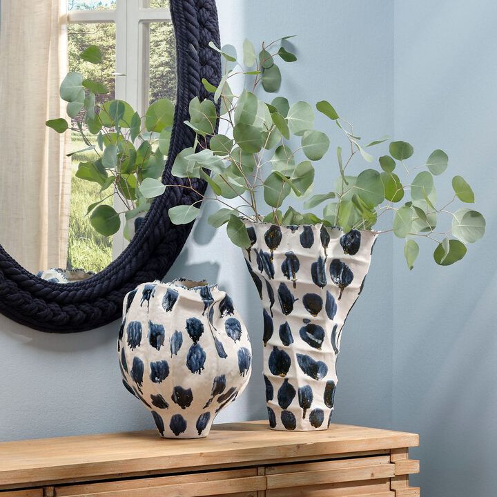 Seurat Tall Ceramic Vase