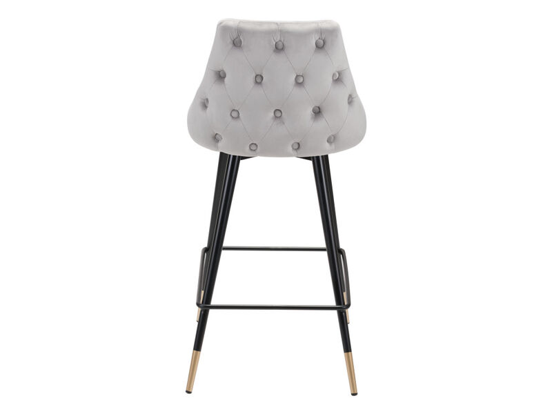 Piccolo Counter Stool Gray