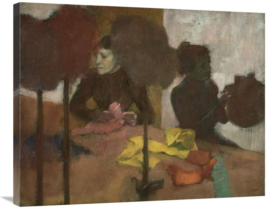 The Milliners-Canvas Art-35x28