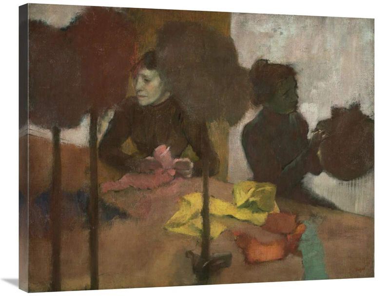 The Milliners-Canvas Art-35x28