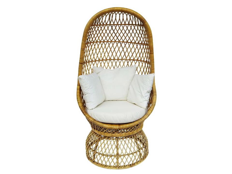 Rattan Capsule Chair