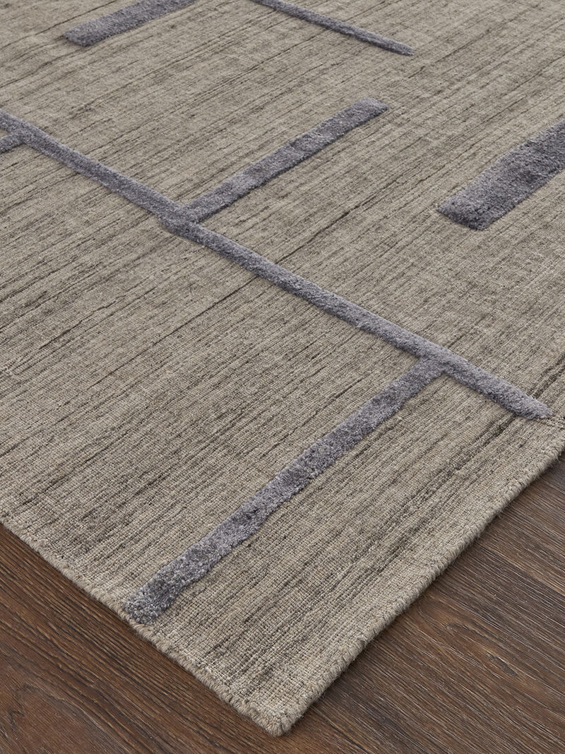 Longridge T8002 Beige/Blue 9' x 12' Rug By Thom Filcia