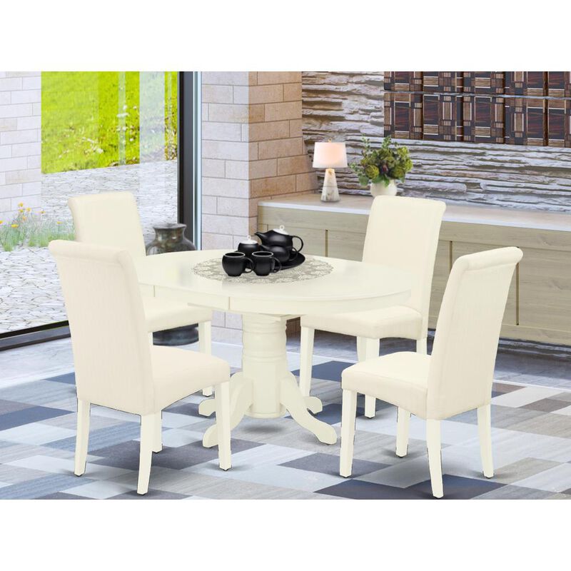 Dining Room Set Linen White