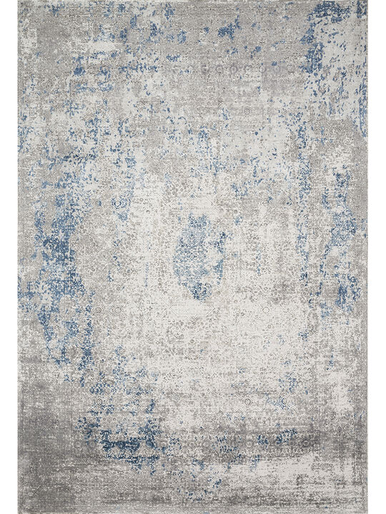 Sienne SIE01 Dove/Ocean 3'7" x 5'7" Rug