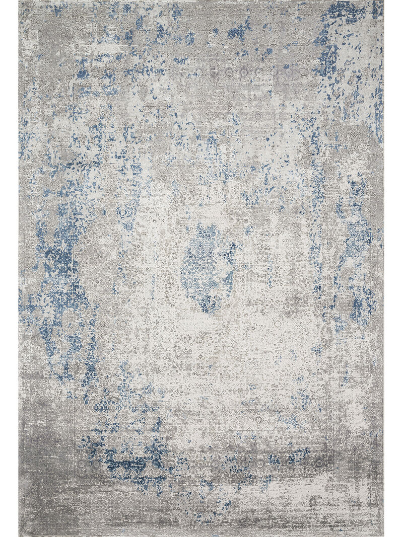 Sienne SIE01 Dove/Ocean 3'7" x 5'7" Rug