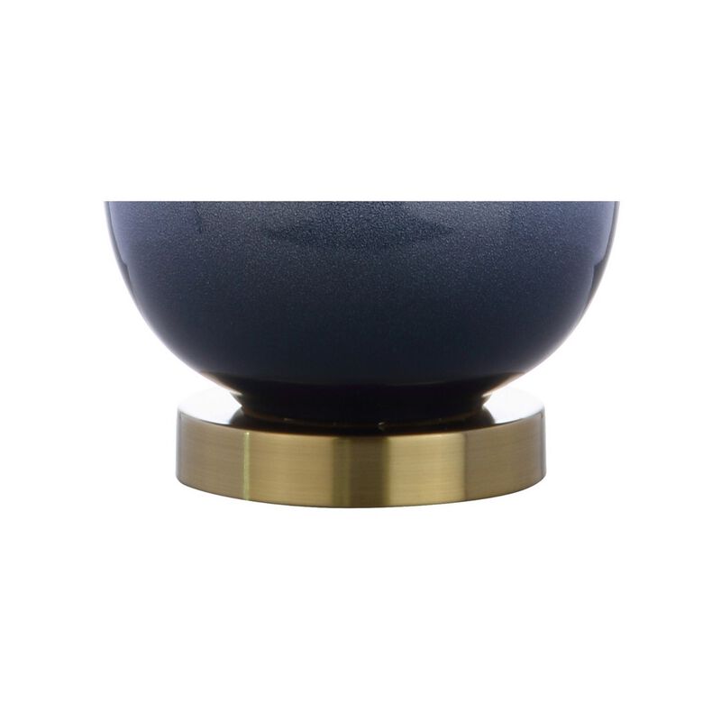 Gradient Ceramicbrass LED Table Lamp
