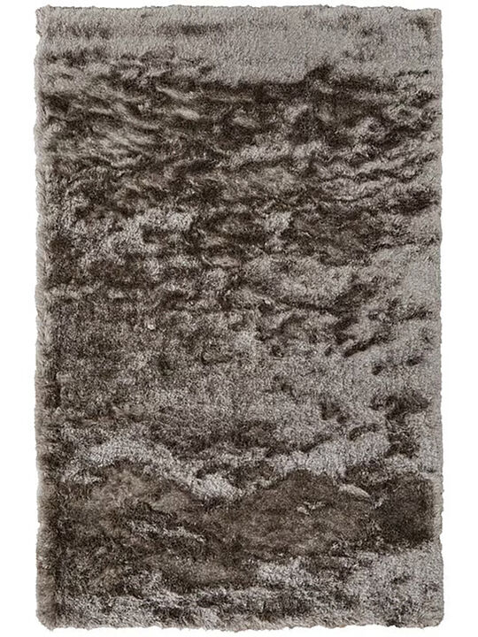 Indochine 4550F Gray/Black 7'6" x 9'6" Rug