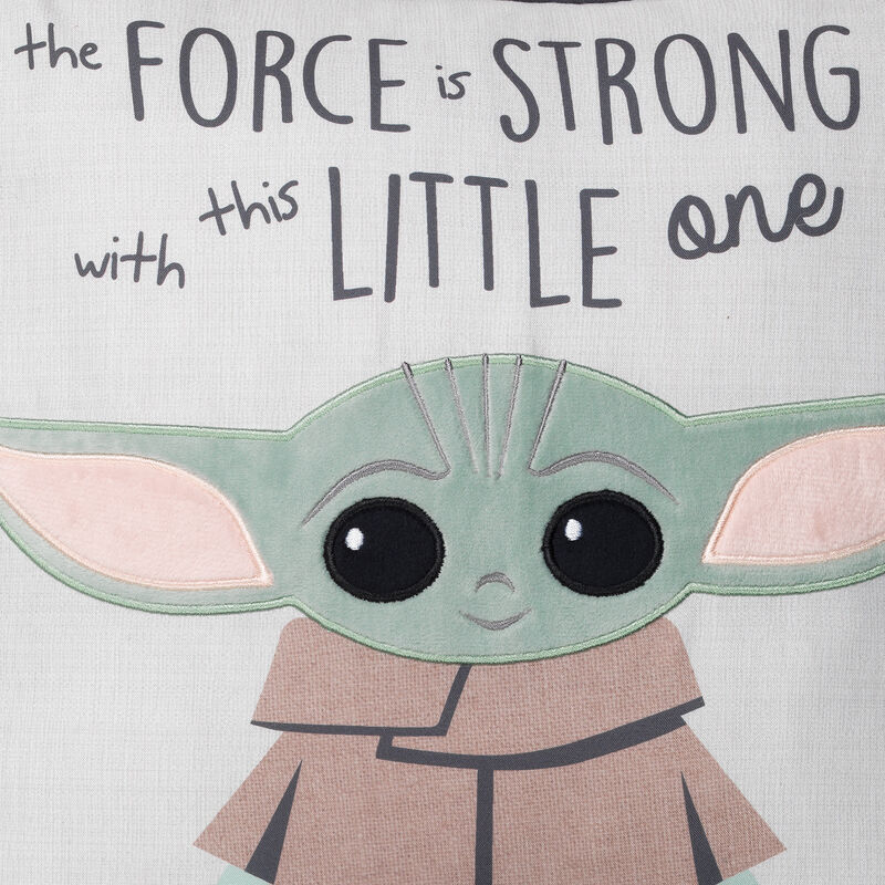 Lambs & Ivy Star Wars The Child/Baby Yoda Decorative Nursery Throw Pillow